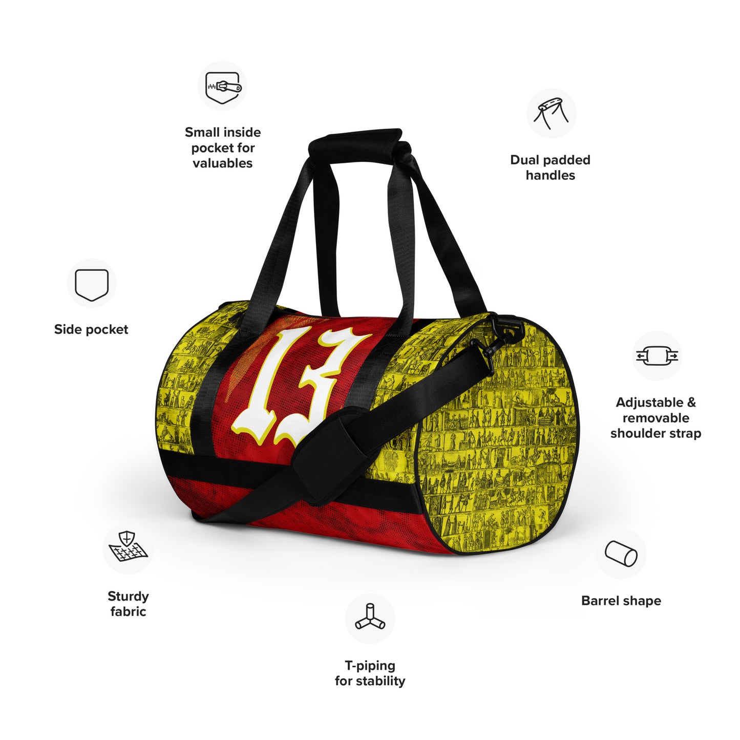 Mortem Comic Gym Bag