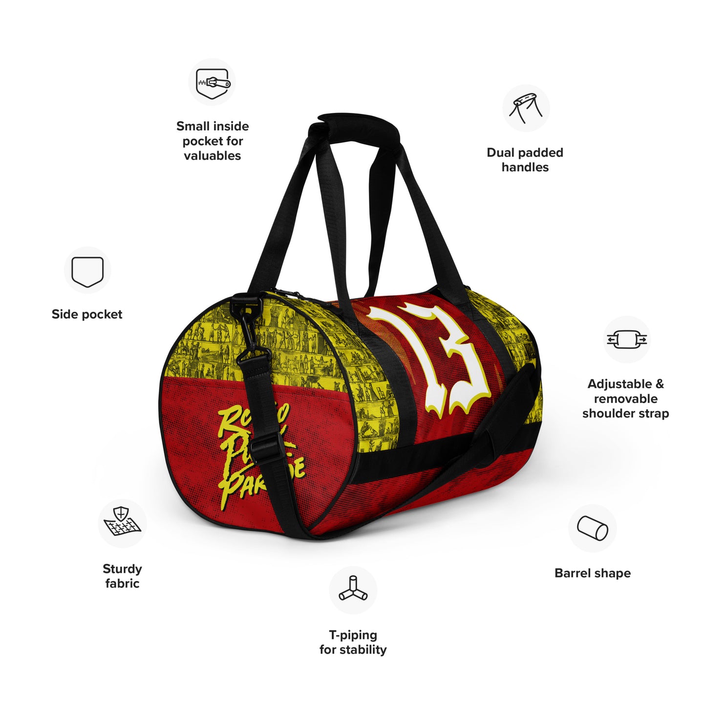 Mortem Comic Gym Bag